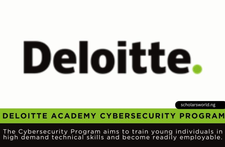 Deloitte Academy Cybersecurity Program 2026: Career Opportunity