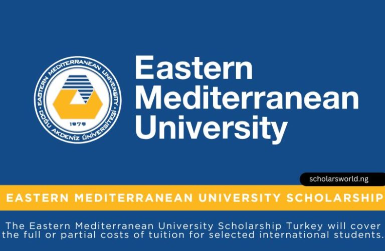 Eastern Mediterranean University Scholarship 2026/27: Study Opportunity in Turkey