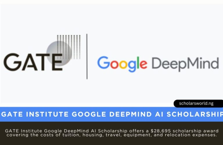 GATE Institute Google DeepMind AI Scholarship 2026: Fully Funded