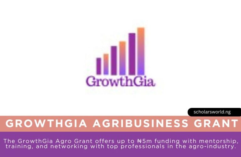 GrowthGia Agro Grant 2026: How To Apply
