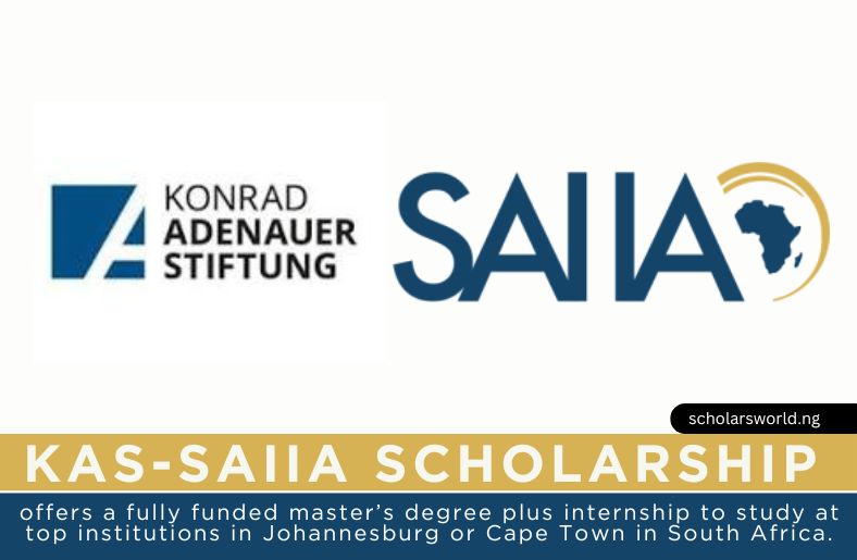 KAS-SAIIA Scholarship