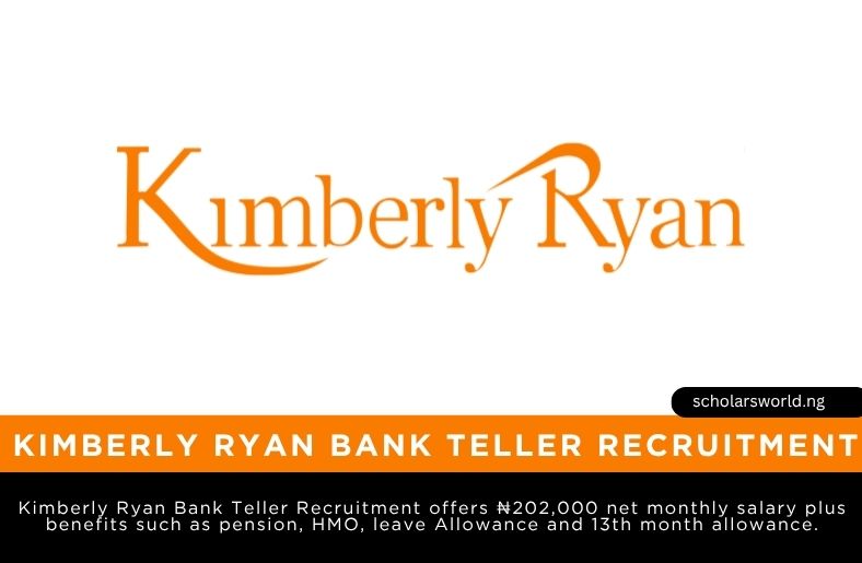 Kimberly Ryan Bank Teller Recruitment