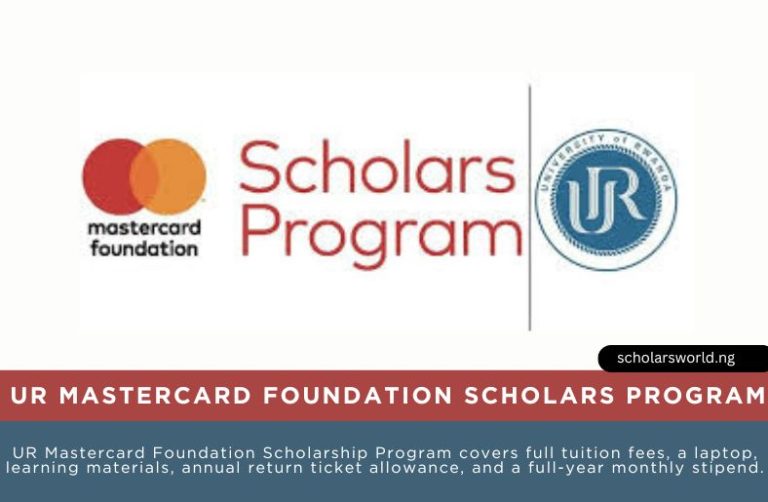 2027 University of Rwanda Mastercard Foundation Scholarship Program: Fully Funded