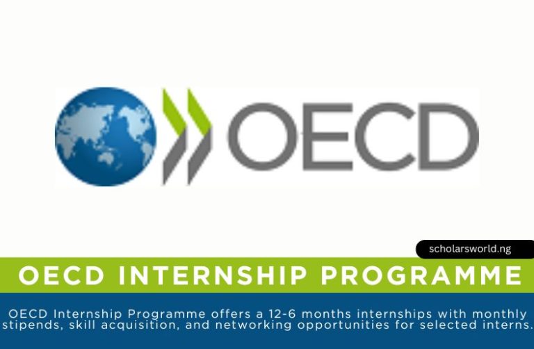 2027 OECD Internship Programme: A Paid Internship in France