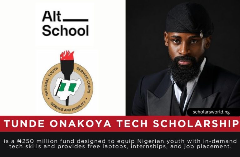 Tunde Onakoya Tech Scholarship: ₦250M Scholarship Fund with Laptops