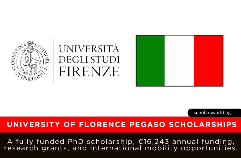 University of Florence PEGASO Scholarship