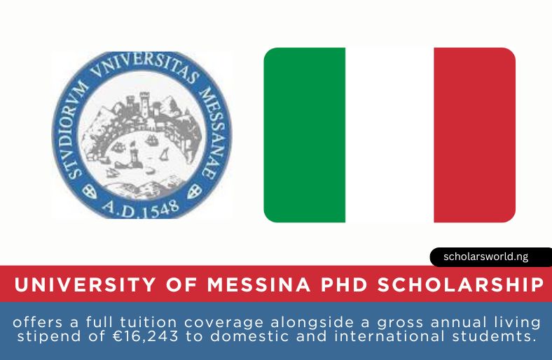 University of Messina Scholarship