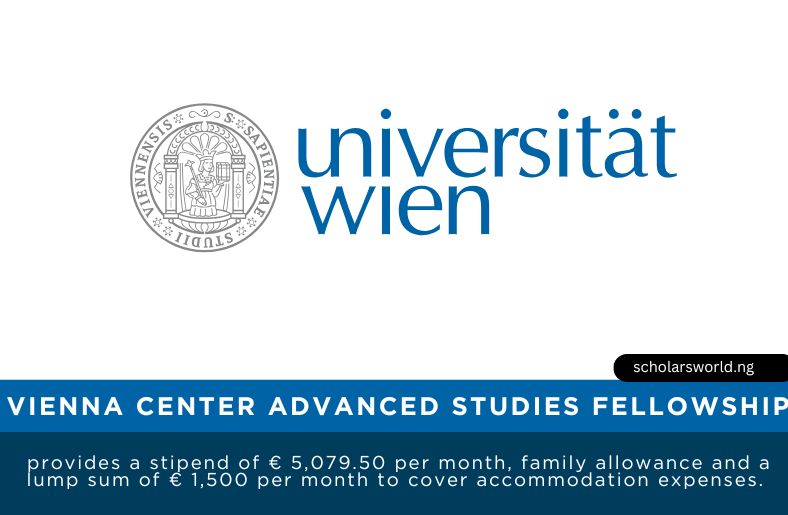 University of Vienna ViCAS Fellowship