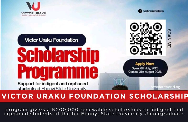 Victor Uraku Foundation Scholarship