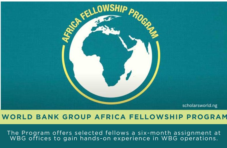 World Bank Group Africa Fellowship Program