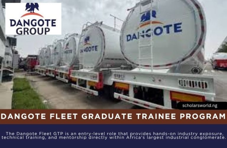 Dangote Fleet Management Graduate Trainee Program 2026: How to Apply
