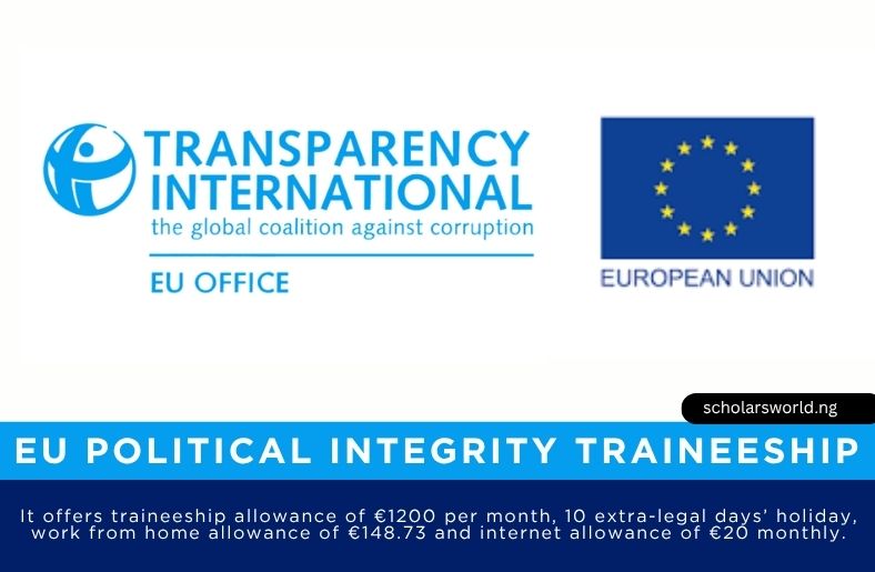 EU Political Integrity Traineeship