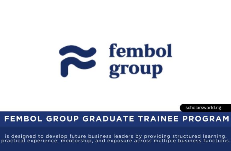 Fembol Group Graduate Trainee Program 2026: How To Apply