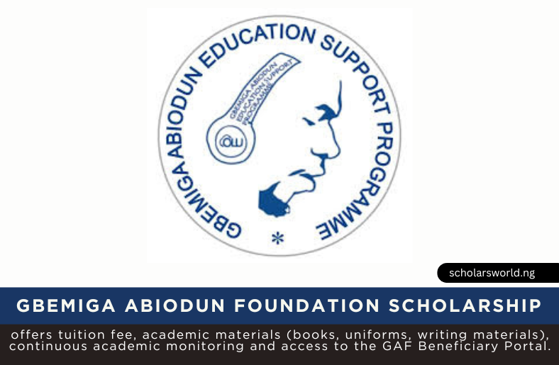 Gbemiga Abiodun Foundation Scholarship