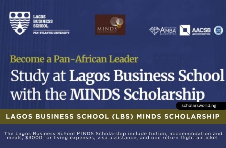 Lagos Business School MINDS Scholarship 2026 for Africans: Fully Funded