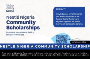 Nestle Nigeria Community Scholarships 2026/27 for Undergraduates & High School Students (Fully Funded)