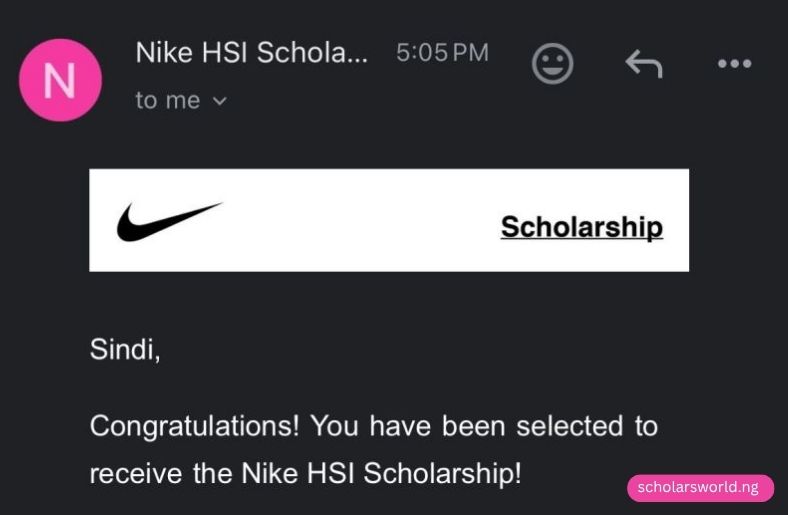 Nike HSI Scholarship