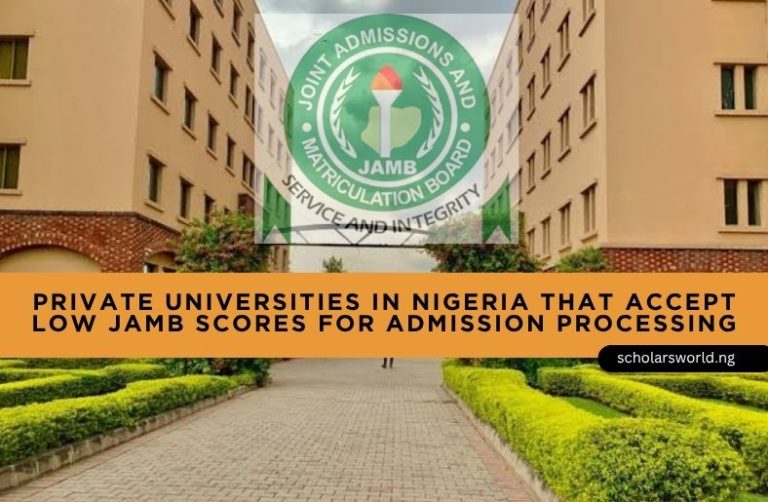 Private Universities in Nigeria That Accept Low JAMB Scores