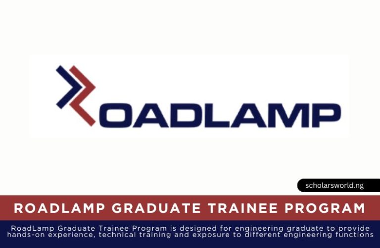2026 RoadLamp Graduate Trainee Program: How to Apply