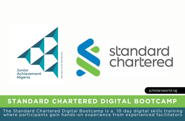 Junior Achievement Nigeria Standard Chartered Digital Bootcamp 2027: How to Apply