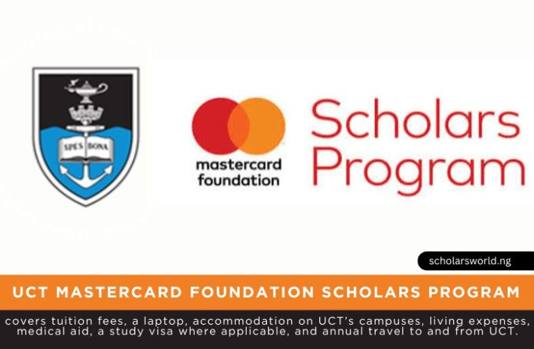 2027 University of Cape Town Mastercard Scholarship for African Students: Fully Funded