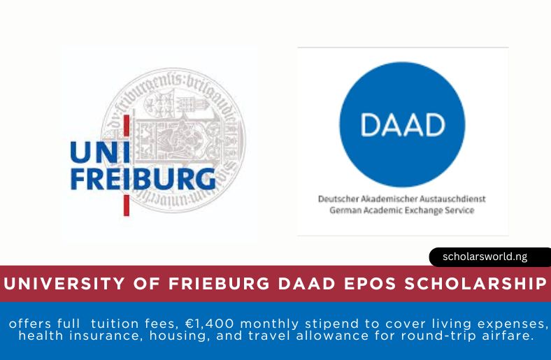 University of Frieburg DAAD EPOS Scholarship