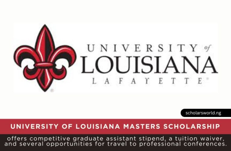 University of Louisiana Masters Scholarship 2026: How to Apply
