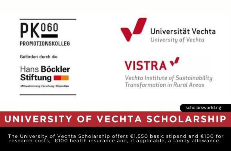 University of Vechta PhD Scholarship 2027 in Germany: Fully Funded