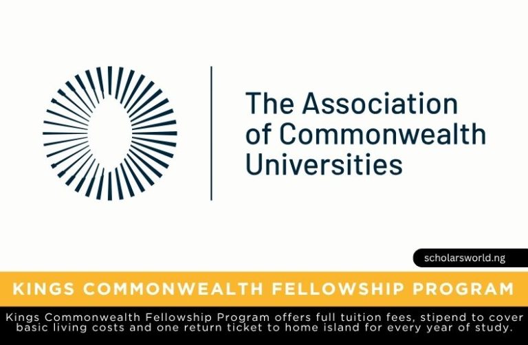 Kings Commonwealth Fellowship Program 2027 for Undergraduate: Fully Funded