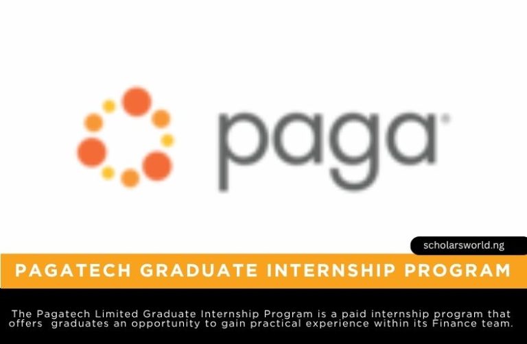 Pagatech Limited Graduate Internship Program 2026: How to Apply