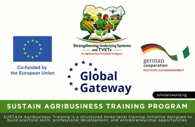 SUSTAIN Agribusiness Training Program 2026: How to Apply