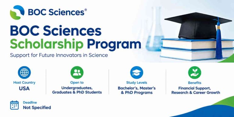 2026 BOC Sciences Chemistry Scholarship Program
