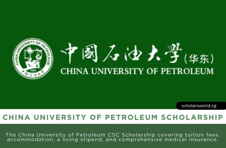 China University of Petroleum CSC Scholarship 2027 in China: Fully Funded