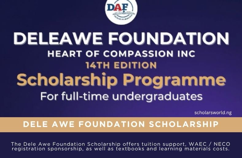 Dele Awe Foundation Scholarship