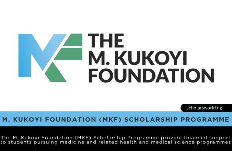 2026 MKF Scholarship Programme For Undergraduates (M. Kukoyi Foundation)