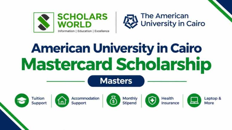 American University in Cairo – AUC Mastercard Foundation Scholarship 2027 (Fully Funded)