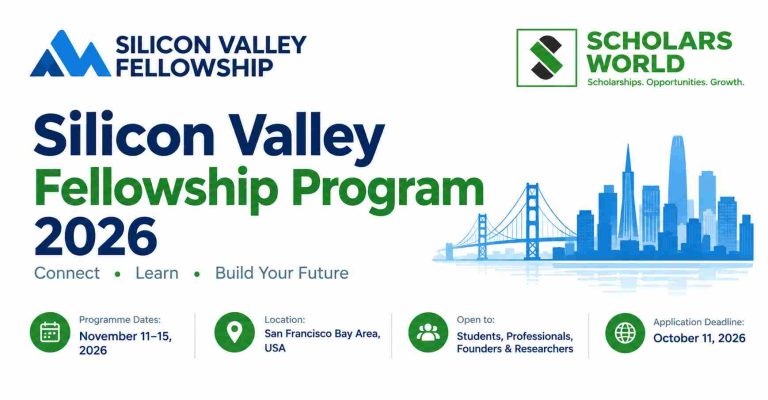Silicon Valley Fellowship 2026 in San Francisco, USA